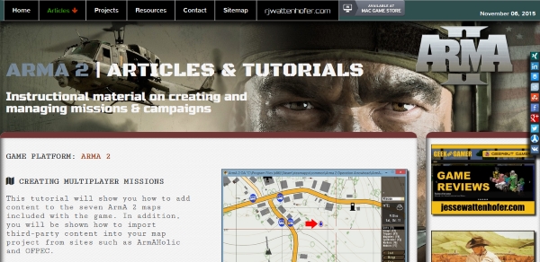 arma 2 articles page